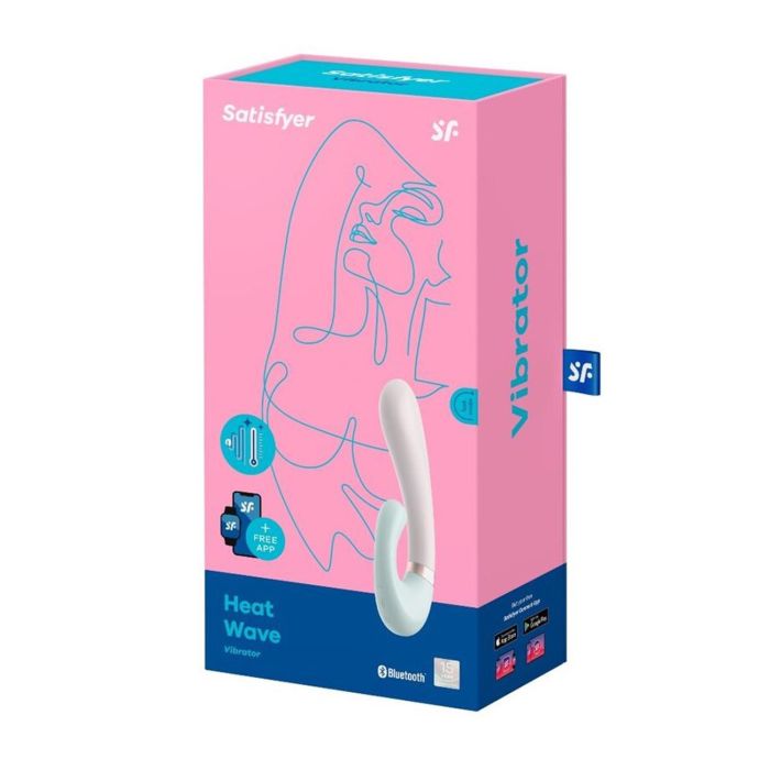 Satisfyer Heat wave vibrador verde con app