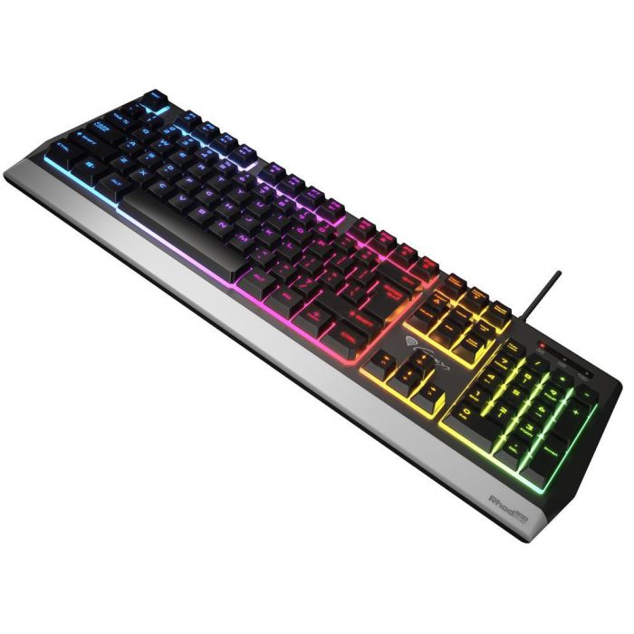 GENESIS RHOD 300 RGB Teclado Gaming Alámbrico USB de Membrana Completo con Teclado Numérico Retroiluminación LED RGB Negro 3