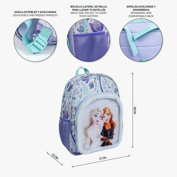 Mochila escolar mediana 38 cm frozen 31.0 x 12.0 x 38.0 cm 2 Mochila escolar mediana 38 cm frozen 31.0 x 12.0 x 38.0 cm 2