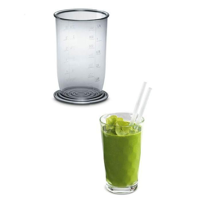 BOSCH MSM24100 - Batidora de mano CleverMixx - 400W - Pie desmontable de acero inoxidable - 1 velocidad - Vaso batidora - Blanco 4 BOSCH MSM24100 - Batidora de mano CleverMixx - 400W - Pie desmontable de acero inoxidable - 1 velocidad - Vaso batidora - Blanco 4