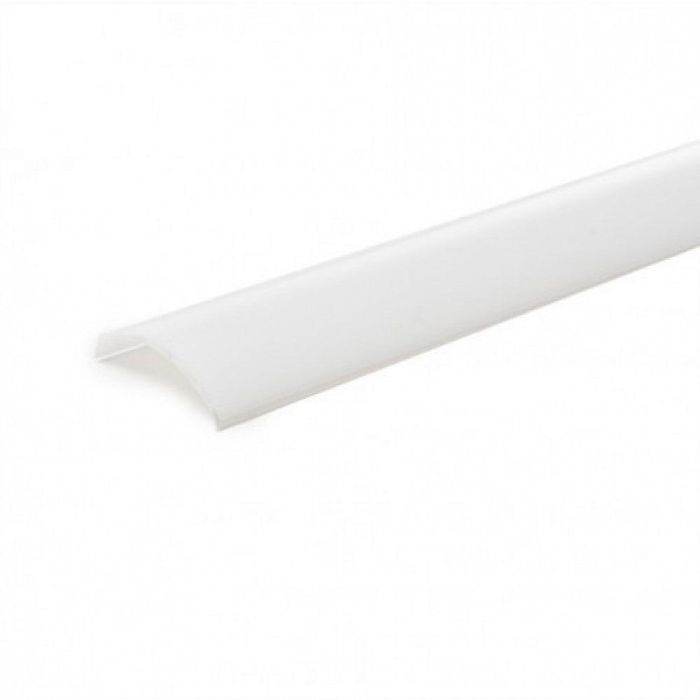 Greenice LLE-ALP016R-O Perfíl Aluminio para Tira LED con Difusor Opal de 2 Metros - Incluye Clips y Tapones 2