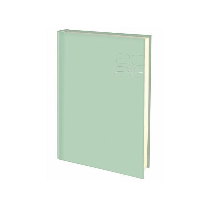 Deusto Agenda Positano E11 Dp C32 2026 Día por Página Verde 17x24 cm | 352 Páginas, Mapas, Multilingüe, Cinta de Registro