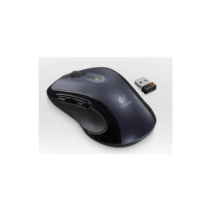 Logitech M510 Ratón Inalámbrico Láser Ergonómico de Tamaño Completo, USB con Receptor Unifying y Pilas AA 3 Logitech M510 Ratón Inalámbrico Láser Ergonómico de Tamaño Completo, USB con Receptor Unifying y Pilas AA 3
