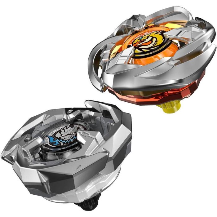 Takara Tomy HASG1543ES0 Beyblade X Dual Pack Gale Wyvern 3-60T y Sword Dran 3-80B, 2 peonzas de competición con giro a la derecha 1 Takara Tomy HASG1543ES0 Beyblade X Dual Pack Gale Wyvern 3-60T y Sword Dran 3-80B, 2 peonzas de competición con giro a la derecha 1