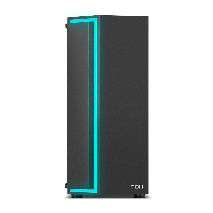 NOX Caja ATX Infinity Gamma Semitorre ARGB Rainbow Lateral Cristal Templado NXINFTYGAMMA 6
