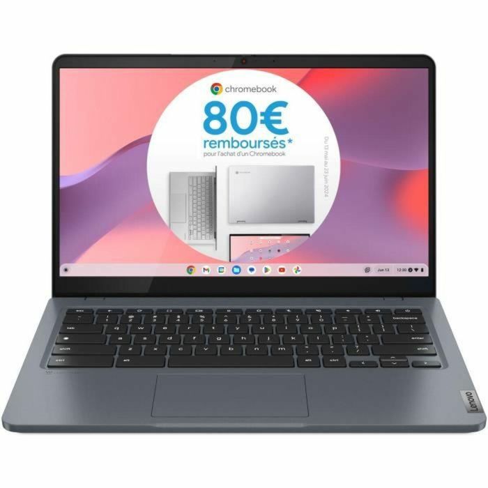 Lenovo 83BN002PFR Computadora Portátil Chromebook Plus IdeaPad 3 14IAN8, 14'' FHD, Intel i3 N305, 8GB RAM, 128GB SSD, Chrome OS, AZERTY 0 Lenovo 83BN002PFR Computadora Portátil Chromebook Plus IdeaPad 3 14IAN8, 14'' FHD, Intel i3 N305, 8GB RAM, 128GB SSD, Chrome OS, AZERTY 0