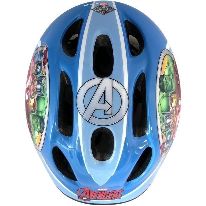 Stamp Pack de Protecciones Infantiles Avengers: Casco (50-56cm con sistema de rueda de ajuste y EPS), Rodilleras y Coderas Ajustables con velcro 3 Stamp Pack de Protecciones Infantiles Avengers: Casco (50-56cm con sistema de rueda de ajuste y EPS), Rodilleras y Coderas Ajustables con velcro 3
