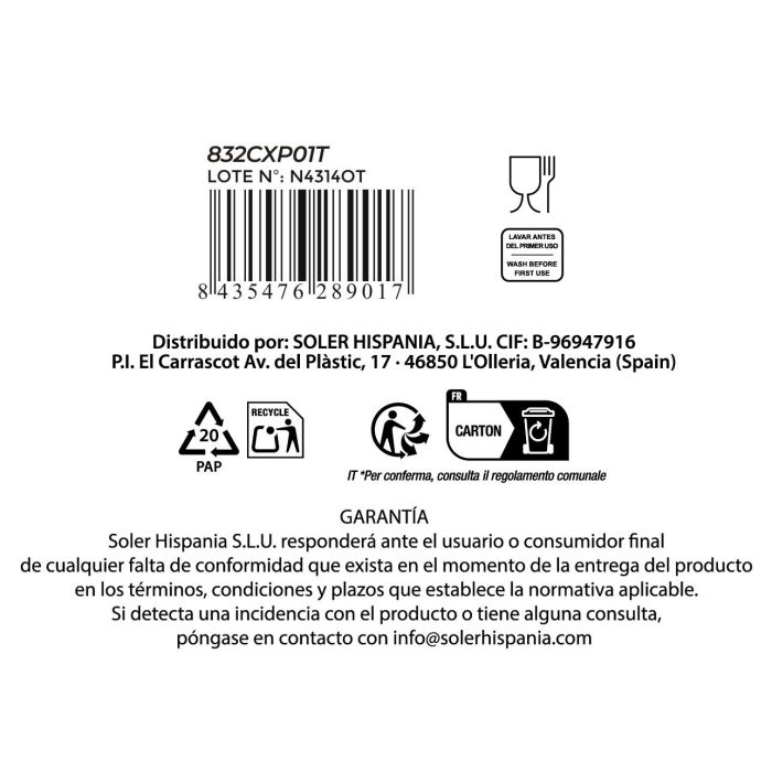Vaso Spica 290 cc ciruela - Inde (48 Unidades) 9 Vaso Spica 290 cc ciruela - Inde (48 Unidades) 9