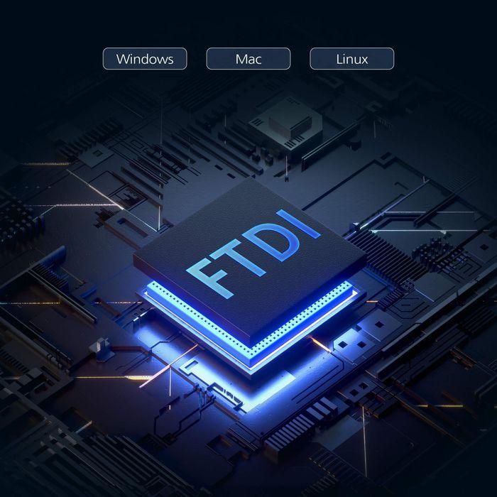 Aten UC232AF Adaptador USB a RS-232 (FTDI), Convertidor Serie DB-9 para PC y Laptops, Cable 1.2M, Plug and Play, Soporte Windows/Mac/Linux 2