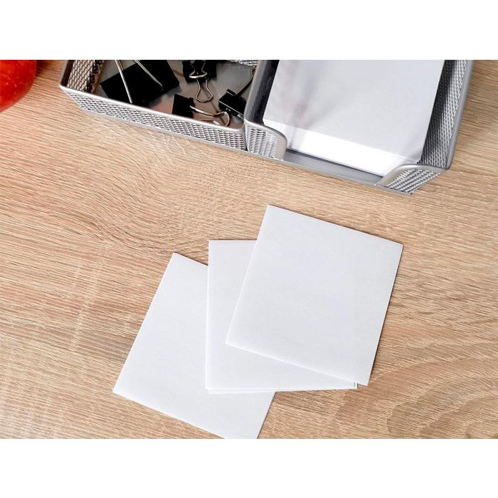 Taco Papel Liderpapel Encolado 100x100x100 mm Blanco 80 gr 4