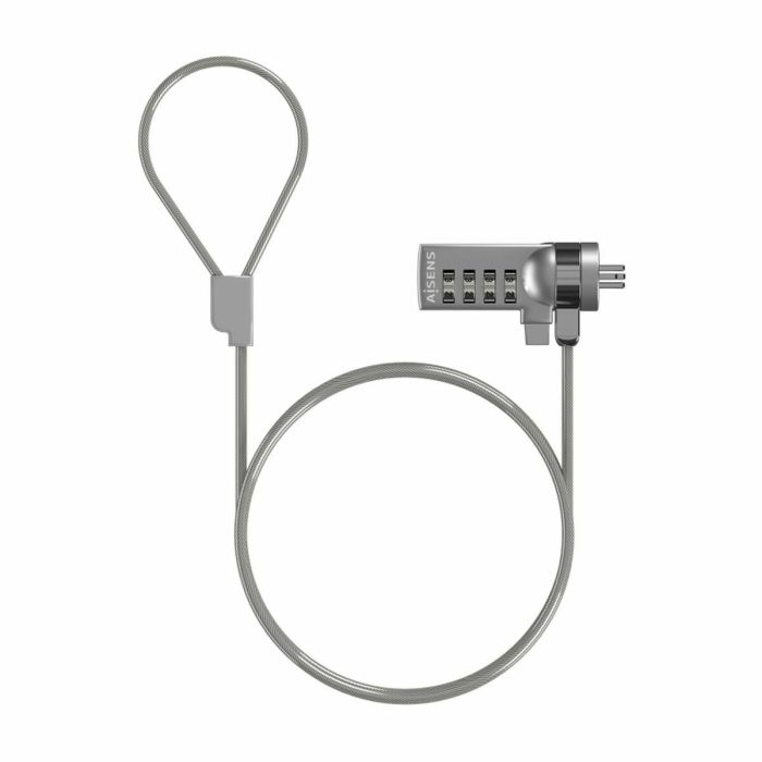 Aisens Cable de Seguridad con Cerradura de Combinación para Ordenador, Portátil, Monitor 1,5 M 5 Aisens Cable de Seguridad con Cerradura de Combinación para Ordenador, Portátil, Monitor 1,5 M 5