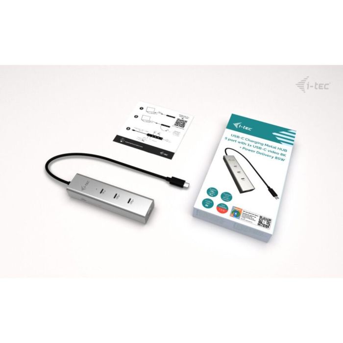 D I-TEC USB-C CHARGE HUB 5 PORTS 10