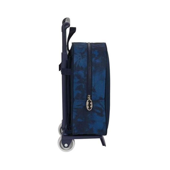 Mochila Escolar con Ruedas Batman Legendary Azul marino 22 x 27 x 10 cm 1 Mochila Escolar con Ruedas Batman Legendary Azul marino 22 x 27 x 10 cm 1