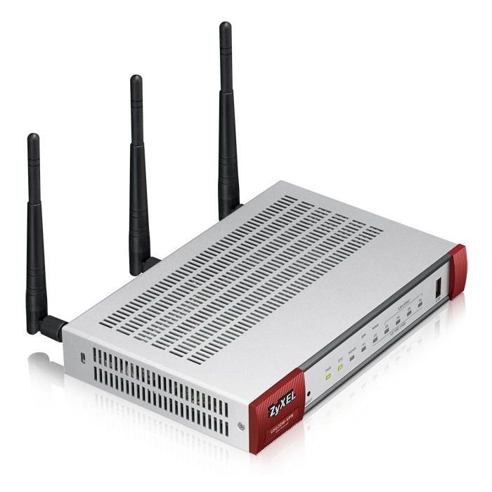 Zyxel USG20W-VPN-EU0101F router inalámbrico Gigabit Ethernet Doble banda (2,4 GHz / 5 GHz) Gris, Rojo 1 Zyxel USG20W-VPN-EU0101F router inalámbrico Gigabit Ethernet Doble banda (2,4 GHz / 5 GHz) Gris, Rojo 1