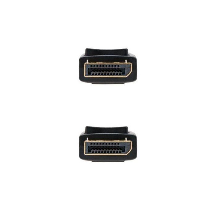 Nanocable Cable DisplayPort DP/M - DP/M 1.5 m Negro, 3840x2400 Pixeles, 21.6 Gbit/s, 10.15.2301-L150 2 Nanocable Cable DisplayPort DP/M - DP/M 1.5 m Negro, 3840x2400 Pixeles, 21.6 Gbit/s, 10.15.2301-L150 2