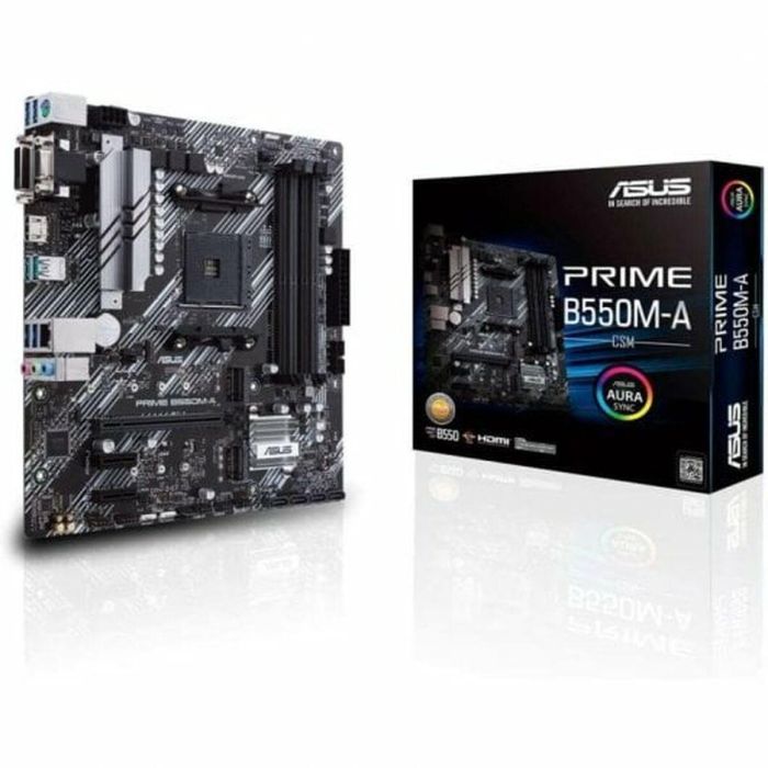 Asus 90MB14I0-M0EAYC Placa Base Prime B550M-A/CSM Micro ATX Socket AM4 para AMD Ryzen, PCIe 4.0, Dual M.2, USB 3.2, Aura Sync 0 Asus 90MB14I0-M0EAYC Placa Base Prime B550M-A/CSM Micro ATX Socket AM4 para AMD Ryzen, PCIe 4.0, Dual M.2, USB 3.2, Aura Sync 0