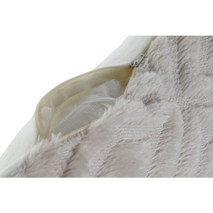 Cojin Urban DKD Home Decor Beige 45 x 45 cm (2 Unidades) 4 Cojin Urban DKD Home Decor Beige 45 x 45 cm (2 Unidades) 4