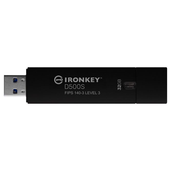 Kingston IronKey D500S 32GB USB 3.2 Gen 1 FIPS 140-3 AES-256 Memoria USB 4
