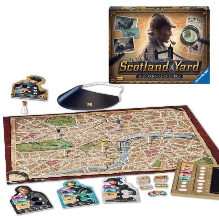 Ravensburger Scotland Yard Sherlock Holmes - Juego de estrategia RAV4005556273447