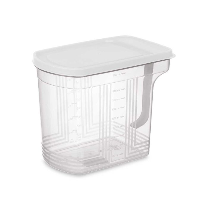 Organizador Kinvara 2,5 L Gris Transparente 20,5x17x13 cm (24 Unidades) 1 Organizador Kinvara 2,5 L Gris Transparente 20,5x17x13 cm (24 Unidades) 1