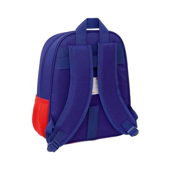 Safta Mochila Infantil Adaptable a Carro Atlético de Madrid 27x33x10 cm 1