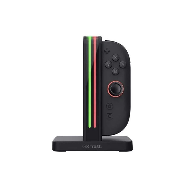 Trust Gaming GXT 1256 Base de Carga para 4 Nintendo Switch Joy-Con 2