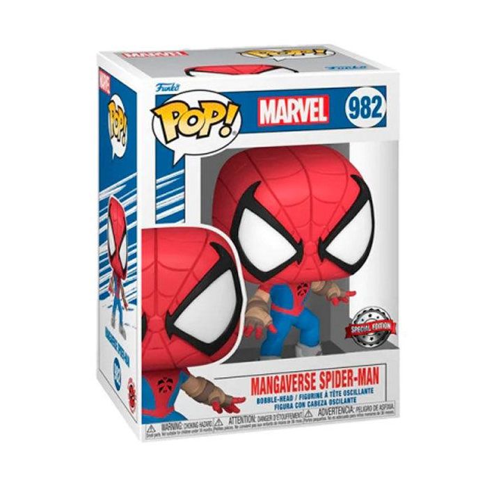 Funko POP Figura Marvel Mangaverse Spider-Man Exclusive Vinilo 9cm Caja Regalo 0 Funko POP Figura Marvel Mangaverse Spider-Man Exclusive Vinilo 9cm Caja Regalo 0