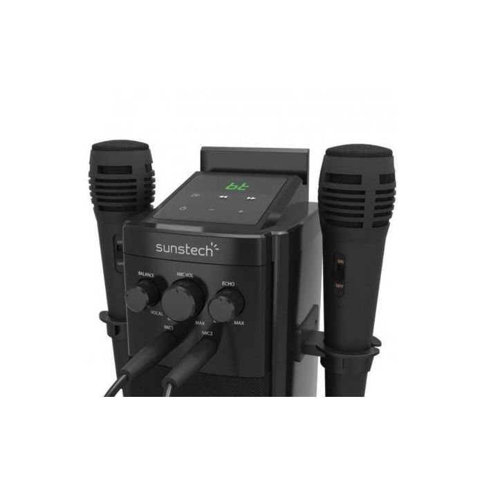 Torre de Sonido con Bluetooth Sunstech STBTK150K/ 40W/ 2.0 2