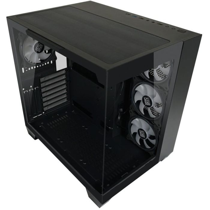 LC-Power 809B Midi Tower PC Gaming Negro ATX/EATX/microATX/Mini-ITX con Ventana Lateral y Panel de Vidrio Templado 7 LC-Power 809B Midi Tower PC Gaming Negro ATX/EATX/microATX/Mini-ITX con Ventana Lateral y Panel de Vidrio Templado 7