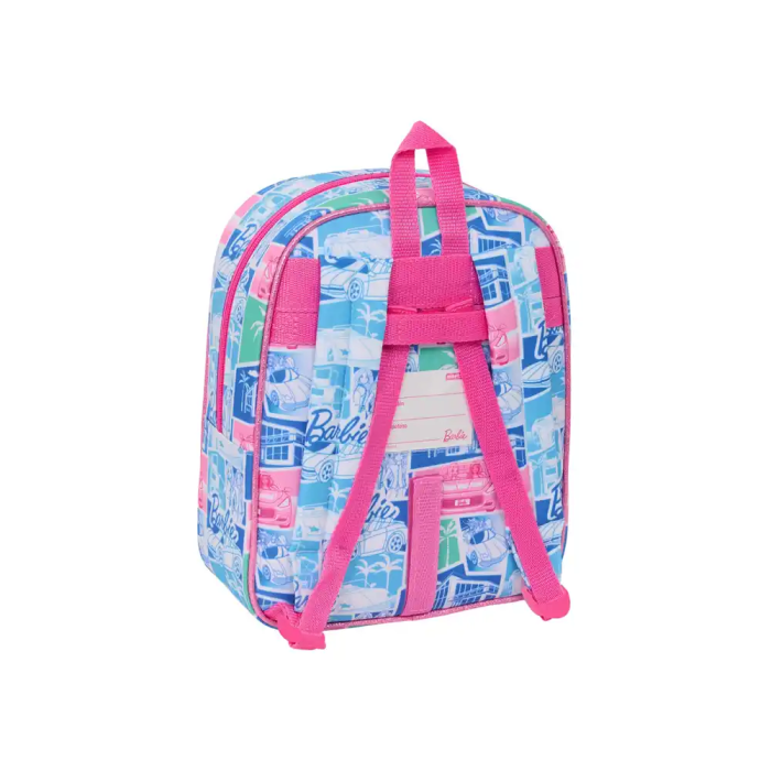 Safta Mochila Guarderia Adaptable a Carro Barbie 270x100x220 mm 1
