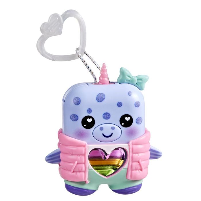 Hasbro HASG2214ES0 Nano-mals Bubbly el Narval, compañero electrónico con más de 70 reacciones, para niños a partir de 5 años 11