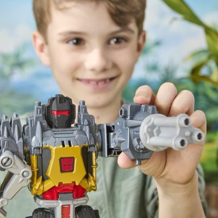 Hasbro Transformers Grimlock Bite and Battle Figura de 9 Pulgadas Cyberworld para Niños a Partir de 6 Años HASG07485L0 13