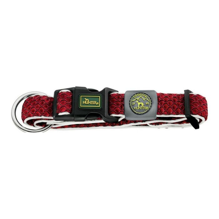 Collar para Perro Hunter Plus Hilo Rojo XL