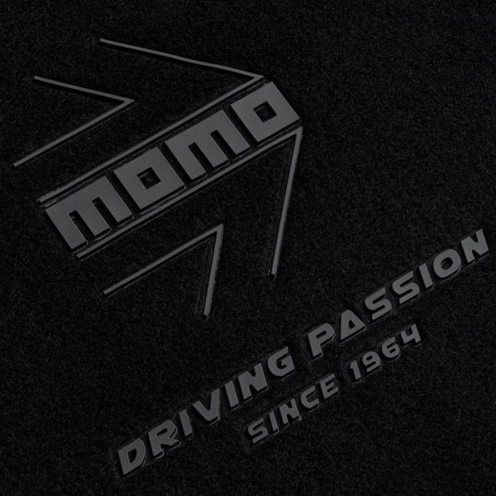 Momo Set Completo 4 Piezas Alfombras Universales Negro-Blanco MOMLCM4A8BK 7