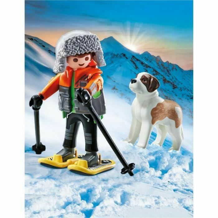 Figura senderista con san bernardo playmobil my life 4 Figura senderista con san bernardo playmobil my life 4