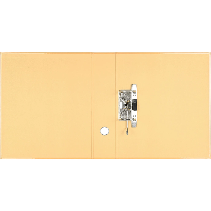 Liderpapel Archivador de Palanca A4 Color System Forrado Melocotón Lomo 80 mm con Compresor Metálico 3