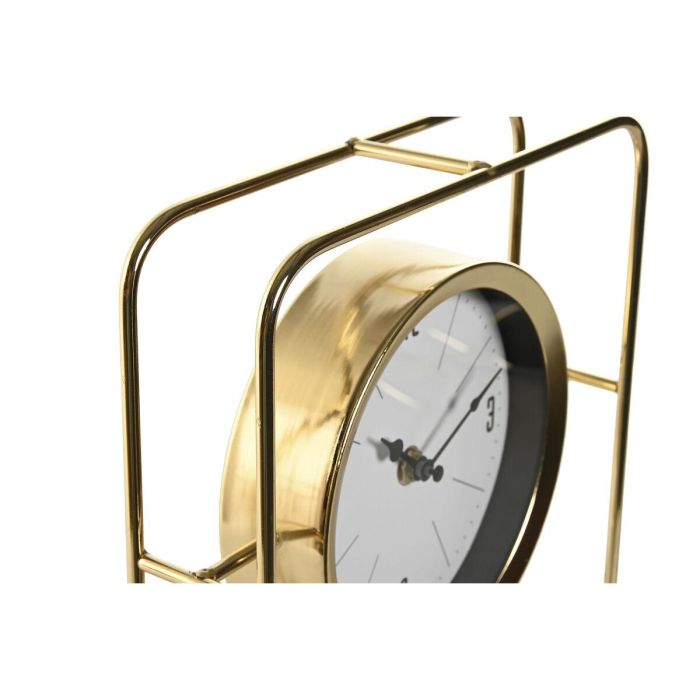 Reloj Glam DKD Home Decor Dorado 6 x 21.8 x 21.8 cm 3