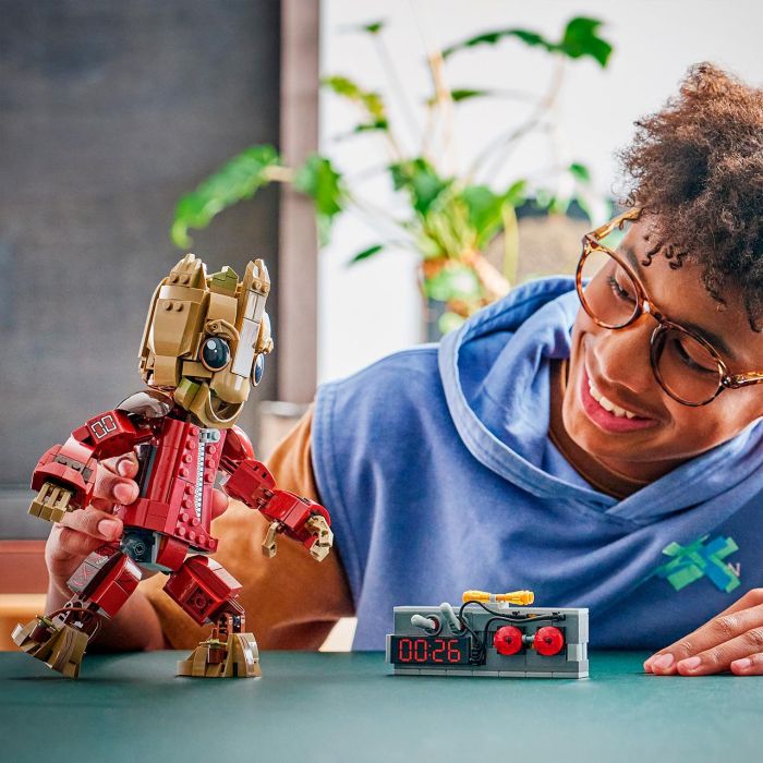 LEGO Marvel Groot con Traje de Saqueador 76341 Figura Coleccionable +10 Años 604 Piezas 4 LEGO Marvel Groot con Traje de Saqueador 76341 Figura Coleccionable +10 Años 604 Piezas 4