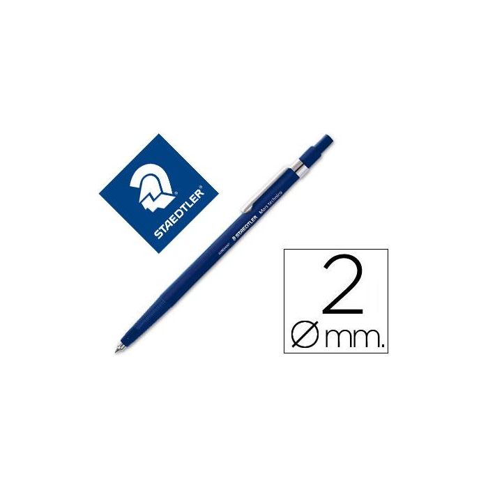 Portaminas Staedtler Mars 2 mm Con Clip 10 unidades