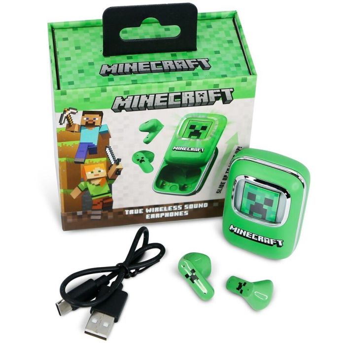 Auriculares inalambricos Minecraft 6