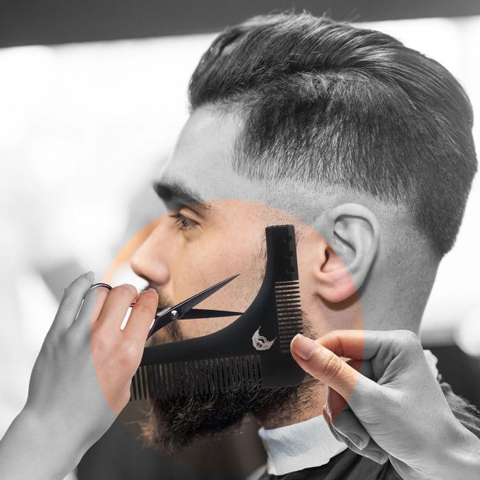 Cosmetic Club Peine Barba Estructurante Barber Shop para Dominar y Curar el Aspecto de Cualquier Tamaño de Barba 2 Cosmetic Club Peine Barba Estructurante Barber Shop para Dominar y Curar el Aspecto de Cualquier Tamaño de Barba 2