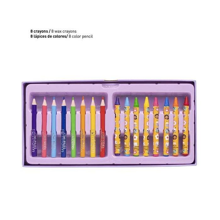 Cerdá Maletín Papelería Coloreable Casa de Gabby 27x9,5x13,5 cm 5