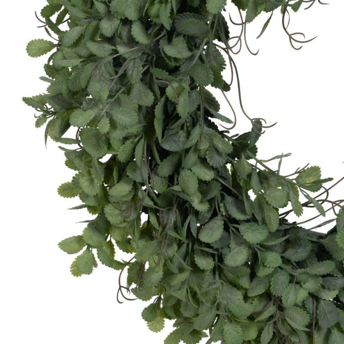 Centro Mesa Verde Pvc Decoración 41 X 41 cm