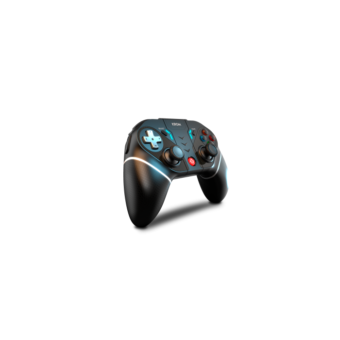 Krom Kexal Negro, Rojo, Blanco Bluetooth/Usb Gamepad Analógico/Digital Android, Nintendo Switch, Pc, Ios 8 Krom Kexal Negro, Rojo, Blanco Bluetooth/Usb Gamepad Analógico/Digital Android, Nintendo Switch, Pc, Ios 8