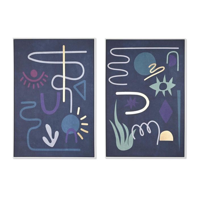 Cuadro DKD Home Decor 83 x 4,5 x 122,5 cm 83 x 4,5 x 123 cm Abstracto Urbano (2 Unidades) Cuadro DKD Home Decor 83 x 4,5 x 122,5 cm 83 x 4,5 x 123 cm Abstracto Urbano (2 Unidades)