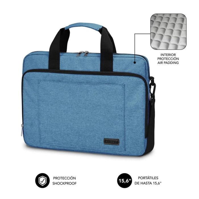 SUBBLIM Maletin Azul para portatil de 15,6? con proteccion total Air Padding 0 SUBBLIM Maletin Azul para portatil de 15,6? con proteccion total Air Padding 0