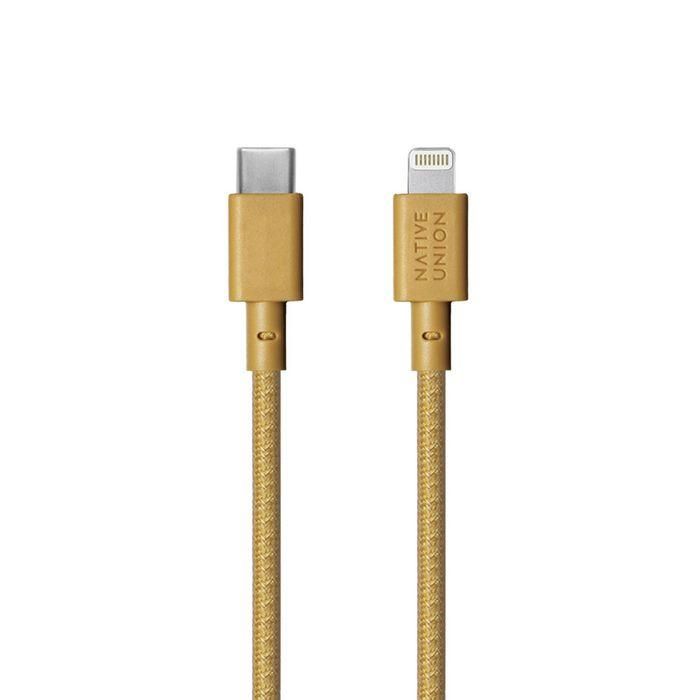 Native Union Belt Cable C To Lightning Kraft 1.2M Native Union Belt Cable C To Lightning Kraft 1.2M