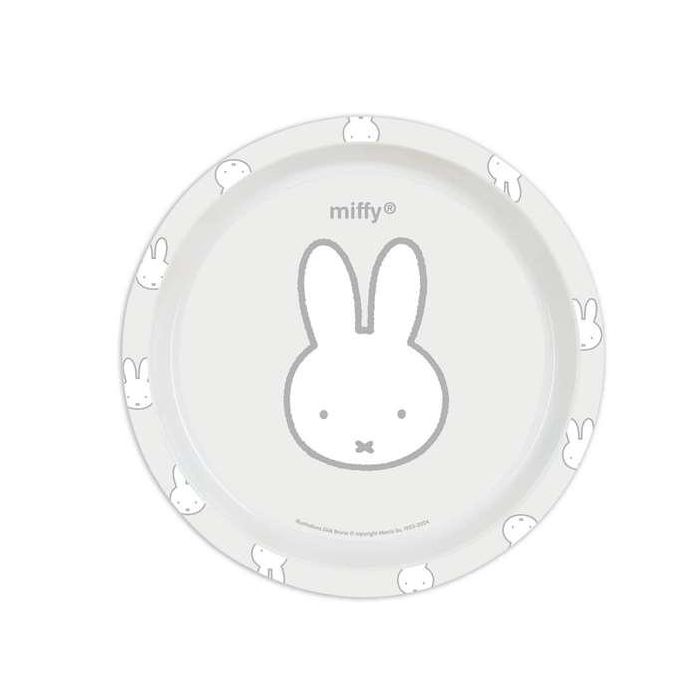 Set De Platos Cubiertos Y Vaso Safta Miffy Menta 260x260x90 mm 6