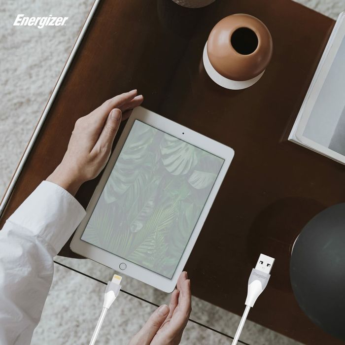Cable Lightning Energizer C610LGWH 2 Cable Lightning Energizer C610LGWH 2