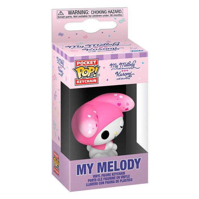 Llavero Pocket POP Hello Kitty 50th Anniversary My Melody 0 Llavero Pocket POP Hello Kitty 50th Anniversary My Melody 0